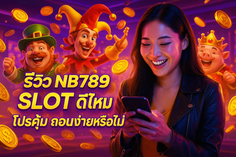 NB789 SLOT ดีไหม โปรคุ้ม ถอนง่ายหรือไม่