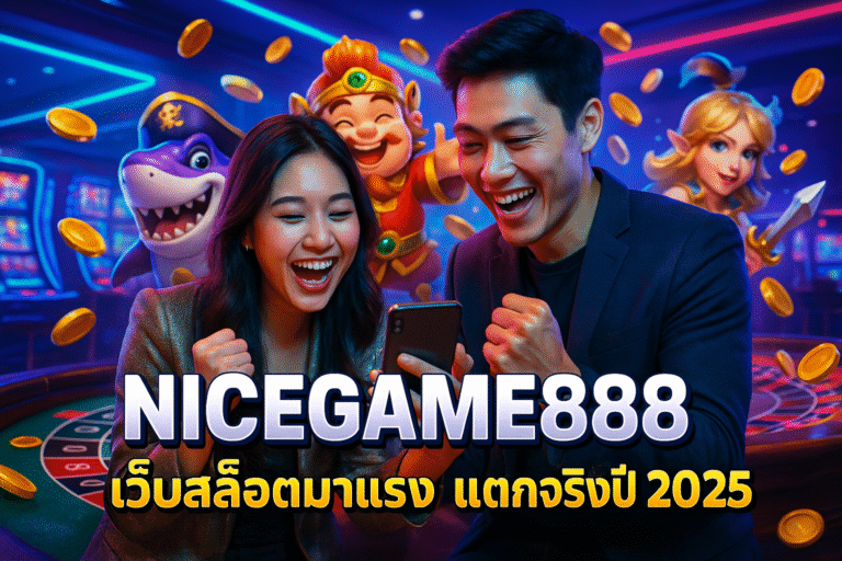NICEGAME888 เว็บสล็อตมาแรง แตกจริงปี 2025